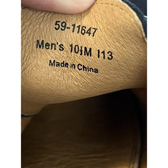 Johnston And Murphy Blue Suede Mens Shoes. Derby Style. Size 10.5. 59-11647 main image 10